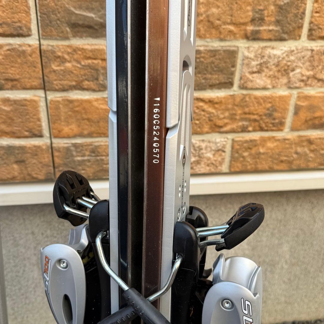 WAVEZISHI スキー板 オレンジ色 セット