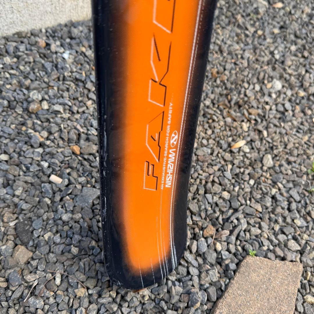 WAVEZISHI スキー板 オレンジ色 セット