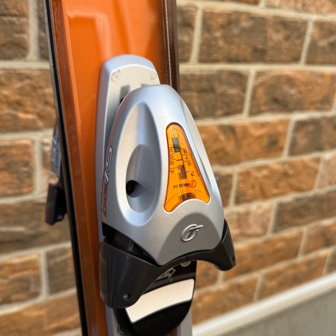 WAVEZISHI スキー板 オレンジ色 セット