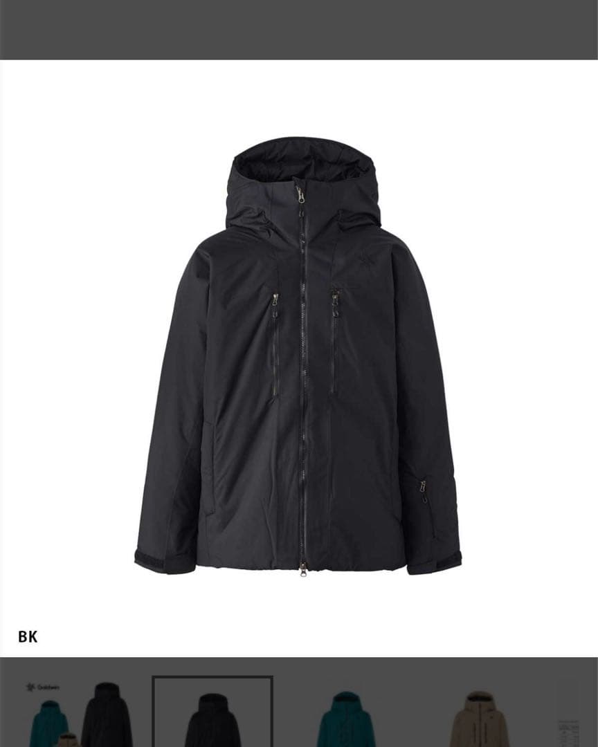 スキー Goldwin Insulation High Loft Jacket L