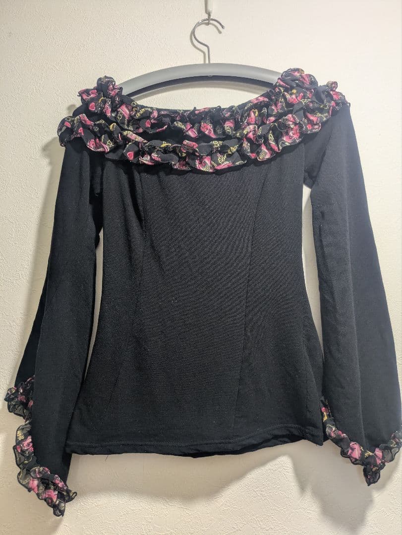 レア★MA＊RS マーズ★パフューム柄 デカリボン トップス★平成ギャル