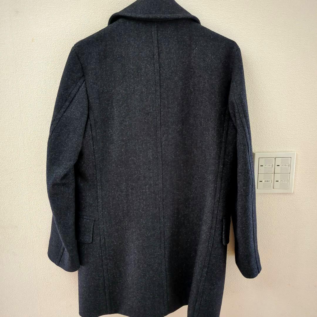 Paul Stuart ダークグレー ピーコート