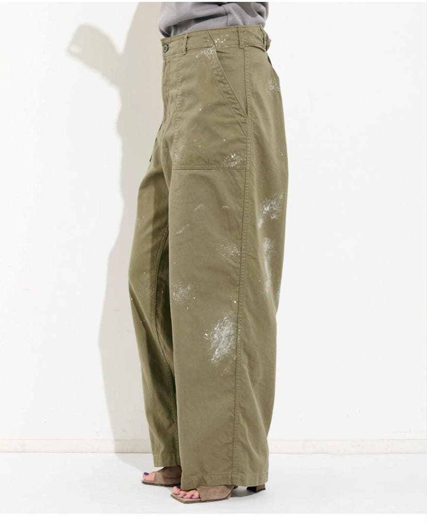 新品 ATTICK BY JOHNBULLMILITARY EASY PANT