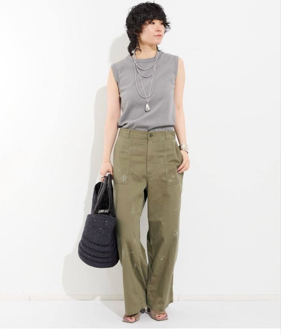 新品 ATTICK BY JOHNBULLMILITARY EASY PANT