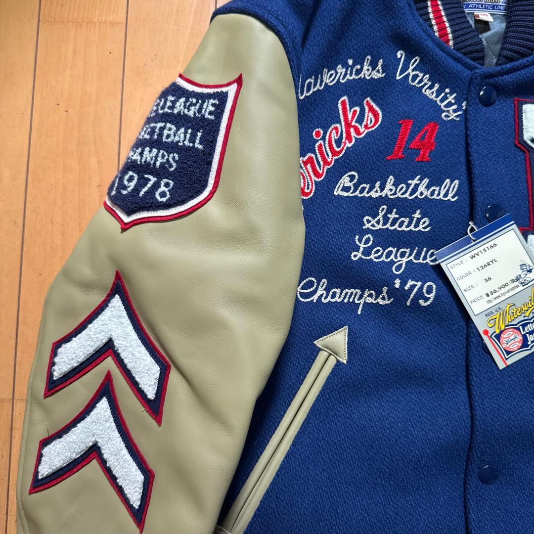 【専用】WHITESVILLE スタジャン WV15166 36 新品未使用