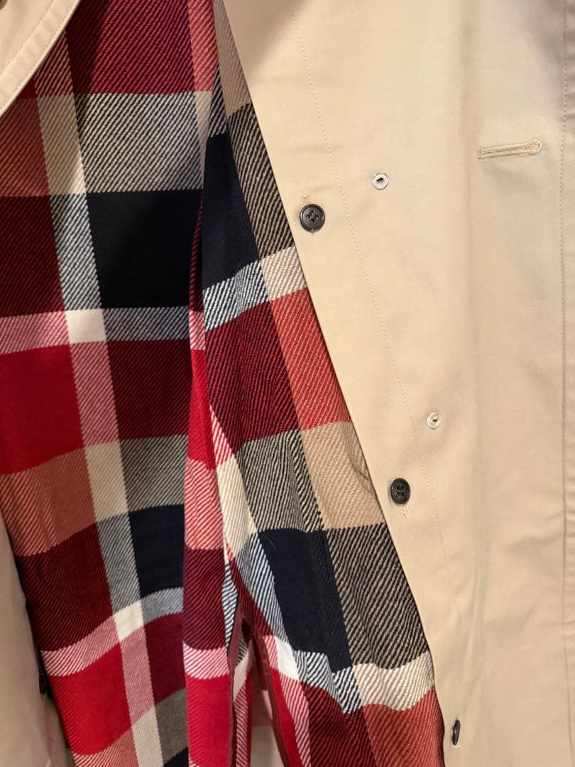 ブルーレーベル クレストブリッジ ライナー付き トレンチコート 34