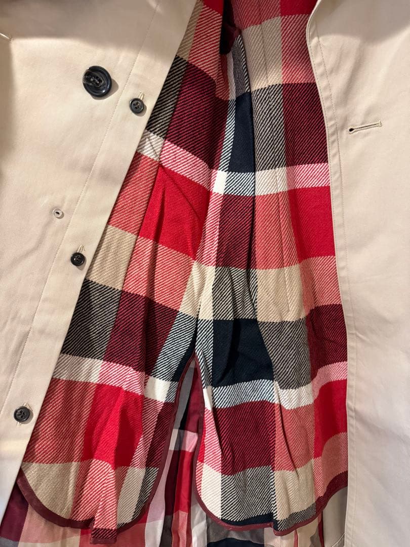 ブルーレーベル クレストブリッジ ライナー付き トレンチコート 34