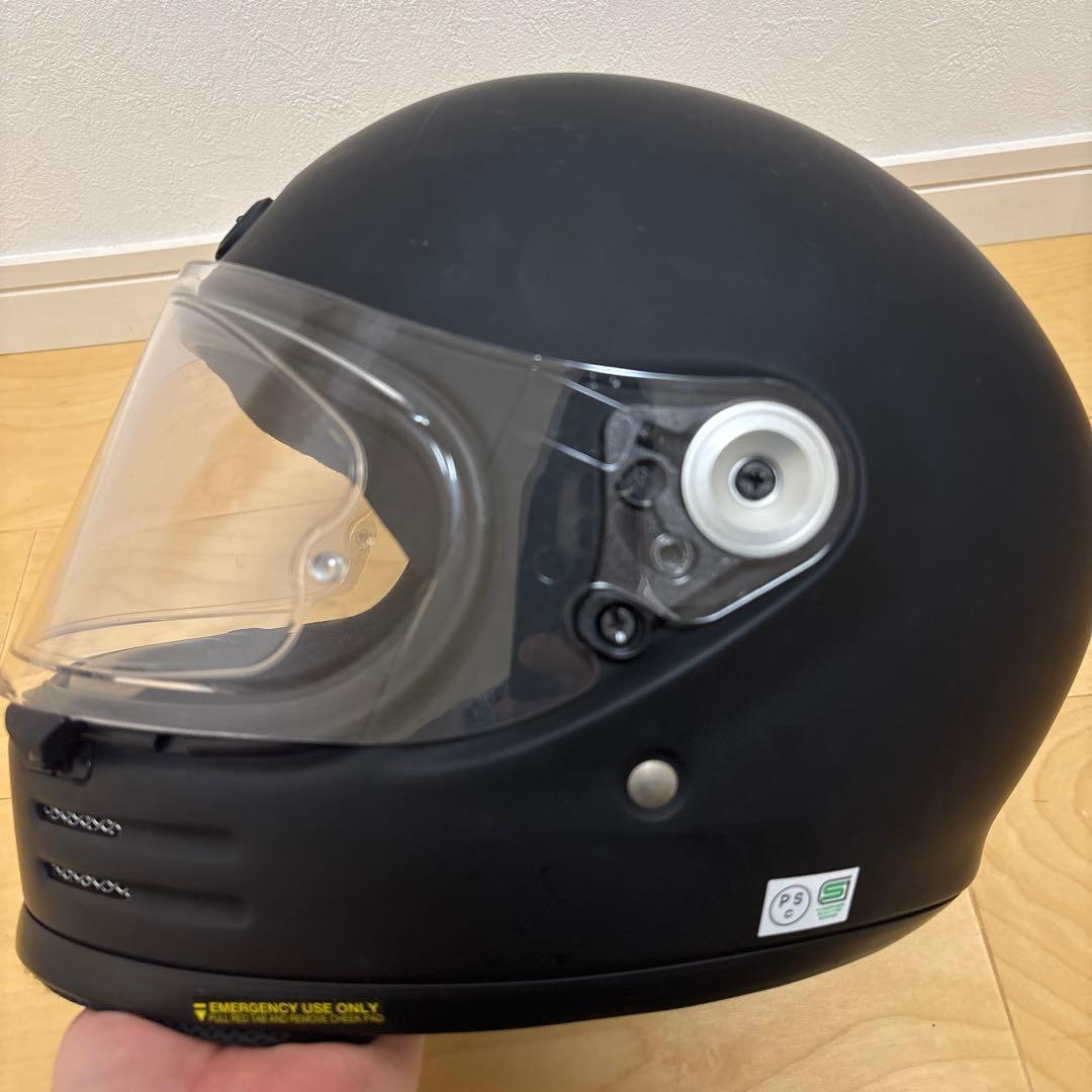SHOEI フルフェイスヘルメット マットブラック Mサイズ