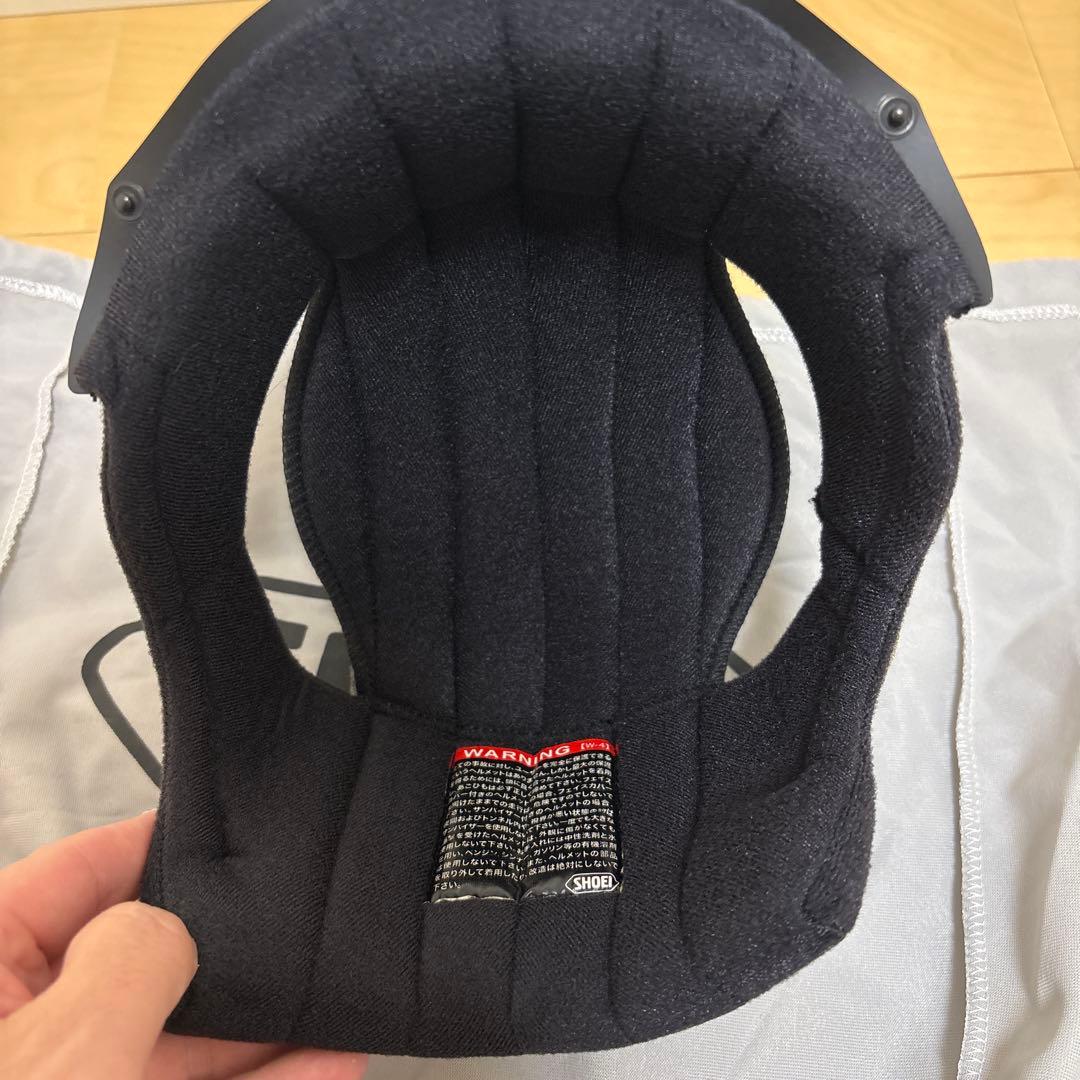 SHOEI フルフェイスヘルメット マットブラック Mサイズ