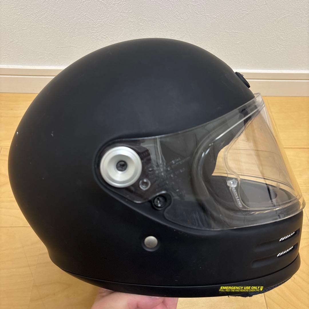 SHOEI フルフェイスヘルメット マットブラック Mサイズ