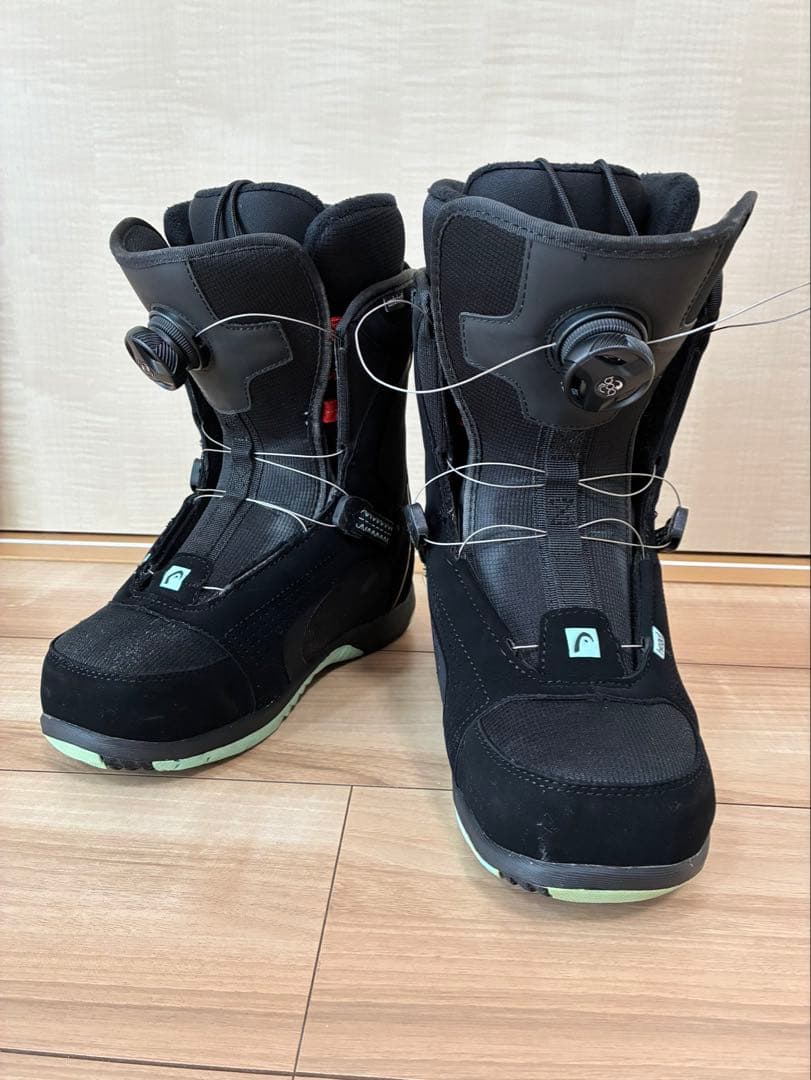 【総額10万円】【すぐ滑れる】レディース スノーボードフルセット ブーツ24cm