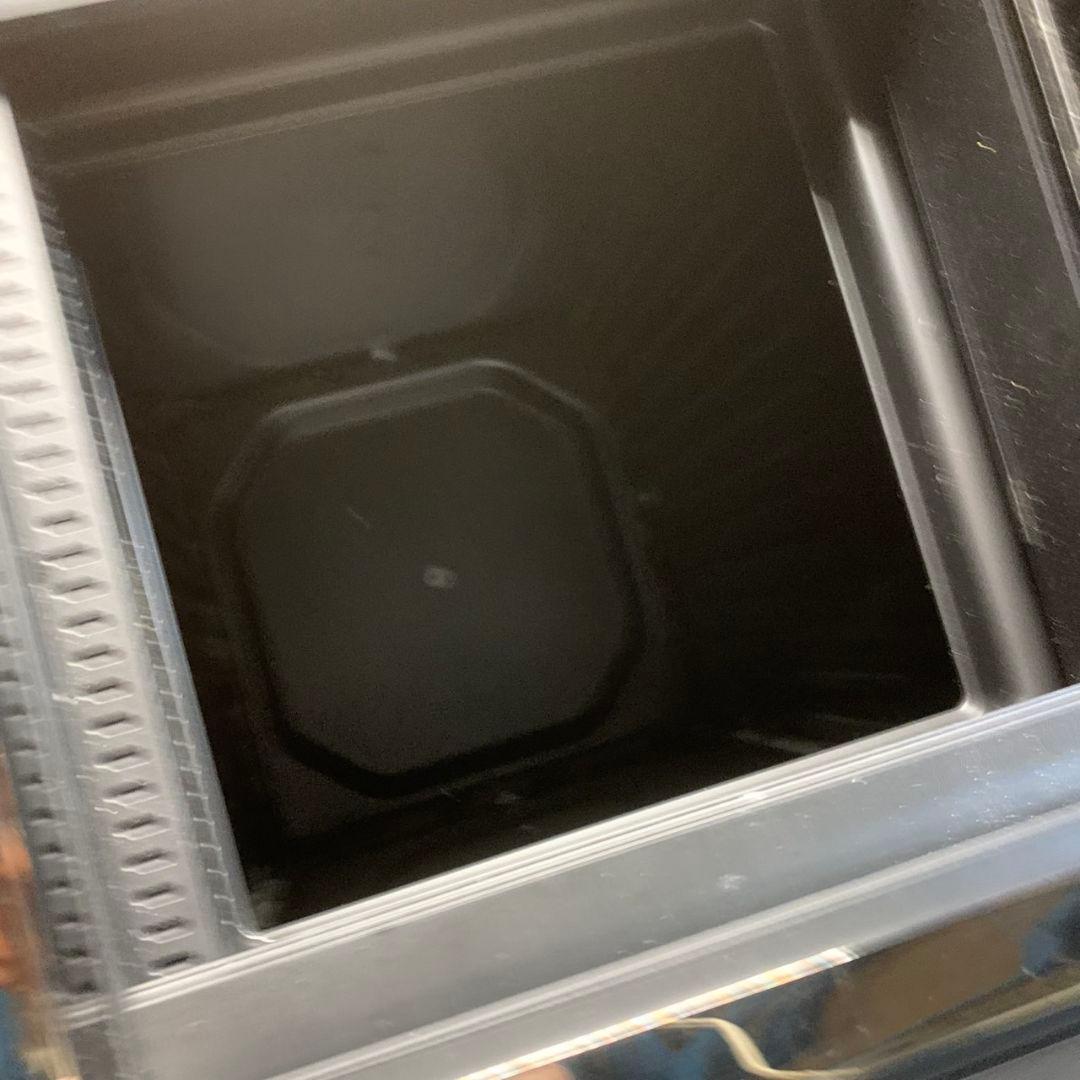 H245\" ZitA SQUARE 自動開閉 ダストボックス ブラック