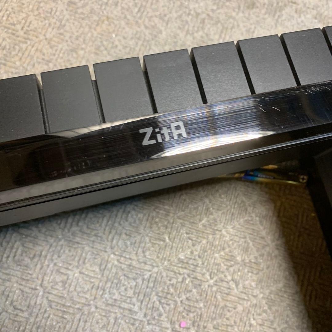 H245\" ZitA SQUARE 自動開閉 ダストボックス ブラック