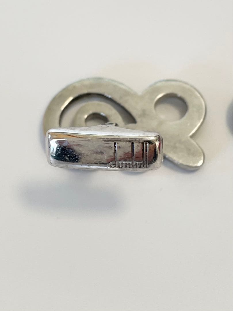 DUNHILL ダンヒル カフス シルバー 925 アニマル柄　蛇　スネーク