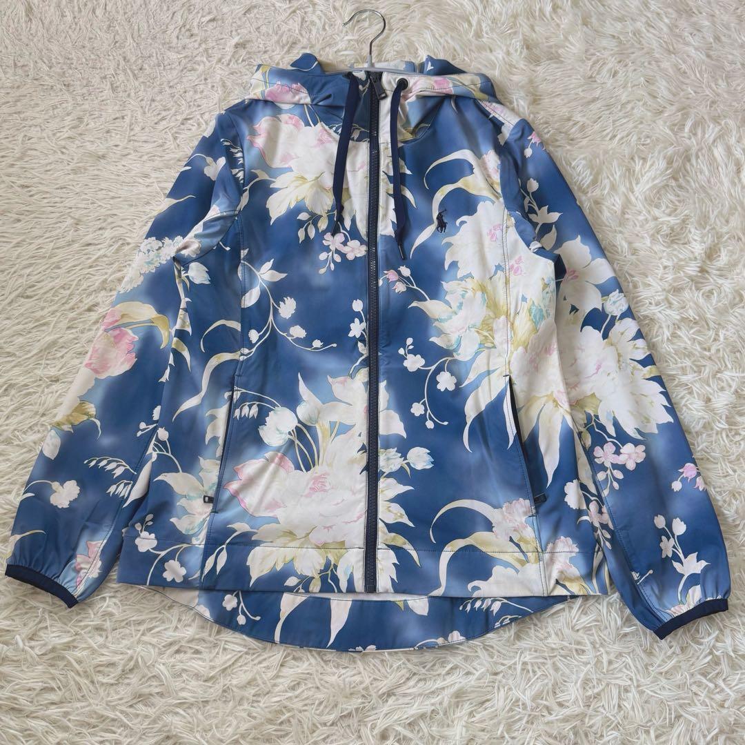 希少POLO RALPH LAUREN GOLF 撥水性フローラル ジャケット