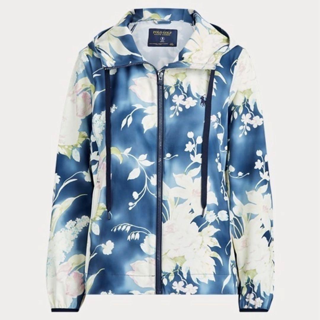 希少POLO RALPH LAUREN GOLF 撥水性フローラル ジャケット