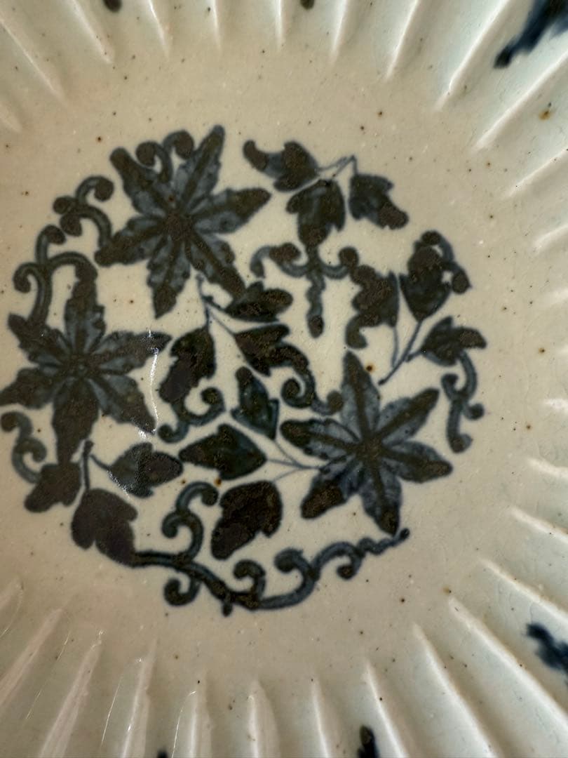 岡さつき　輪花皿