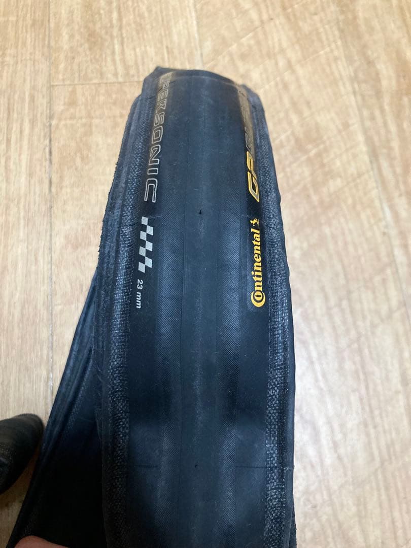 【美品】２本セットContinental GP Supersonic 23mm