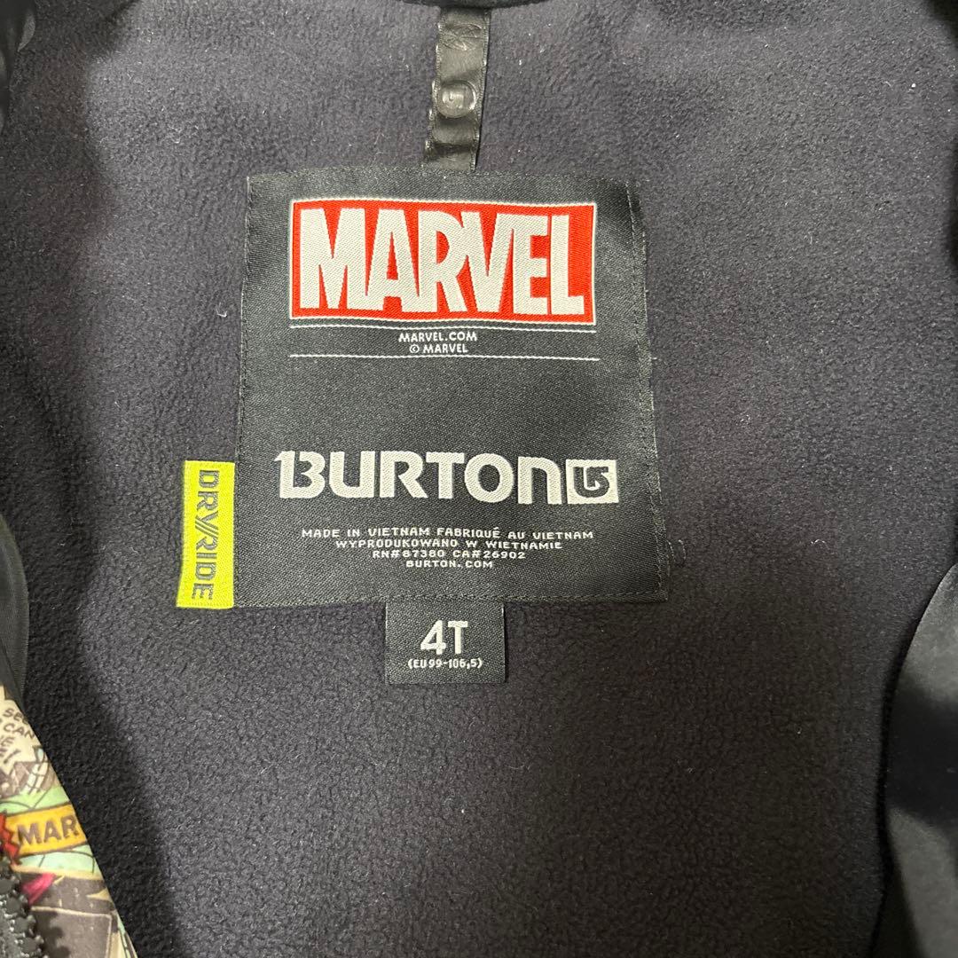 BURTON マーベルキャラクター 子ども用スキーウェア