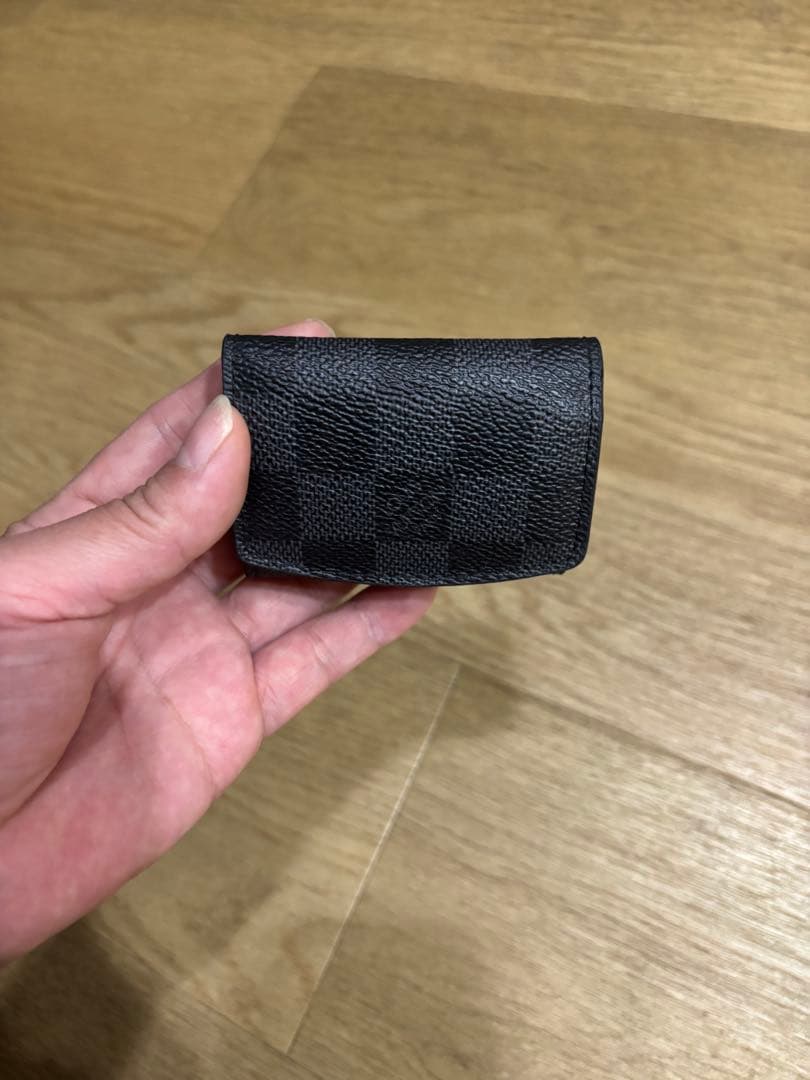 ルイヴィトン モノグラム　カフスボタン　シルバー