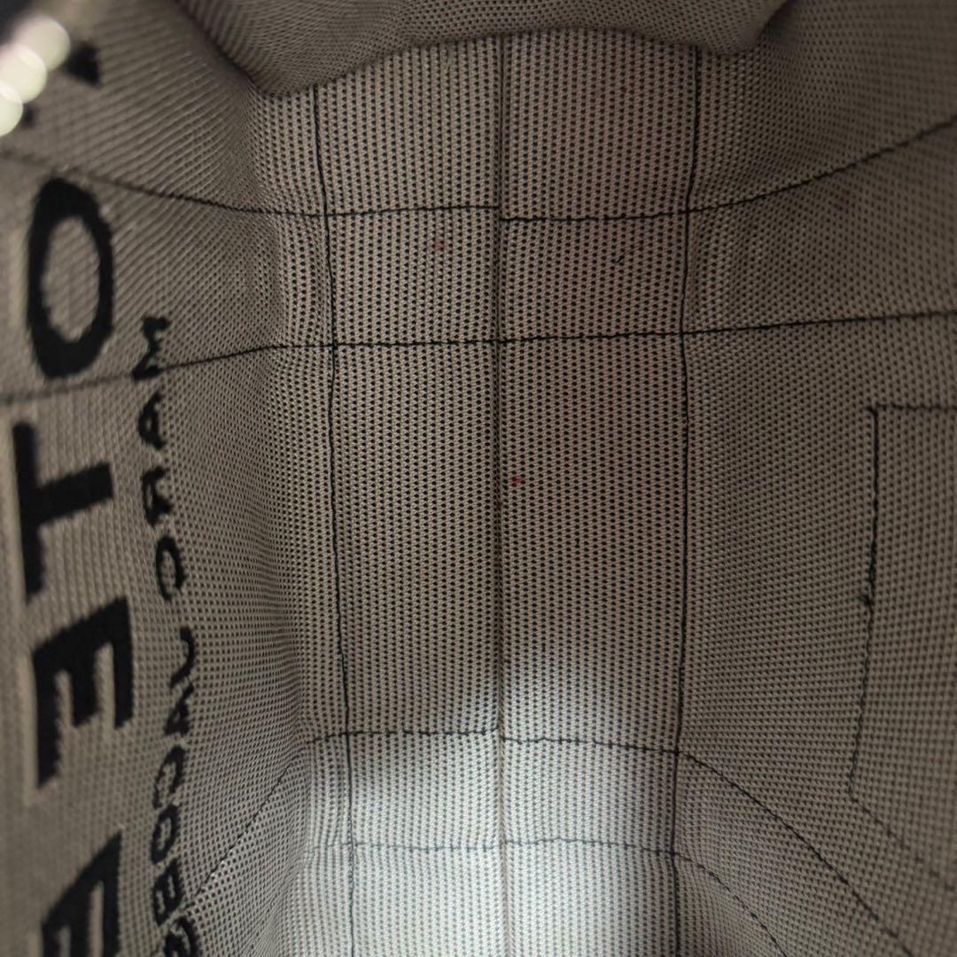 【美品】マークジェイコブス M0017025 ザ ジャガード トートバッグ 黒