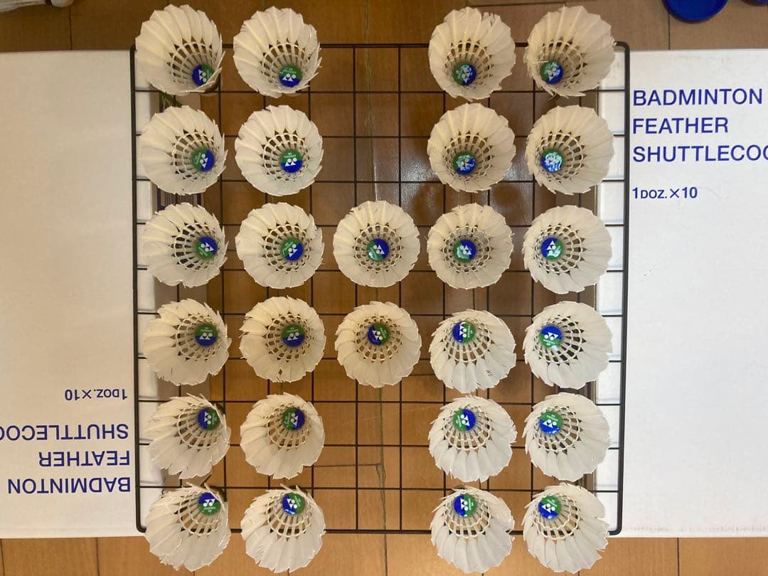 【美品】エアロセンサ500 基礎打ち・ノック用シャトル130個（リペア済み）