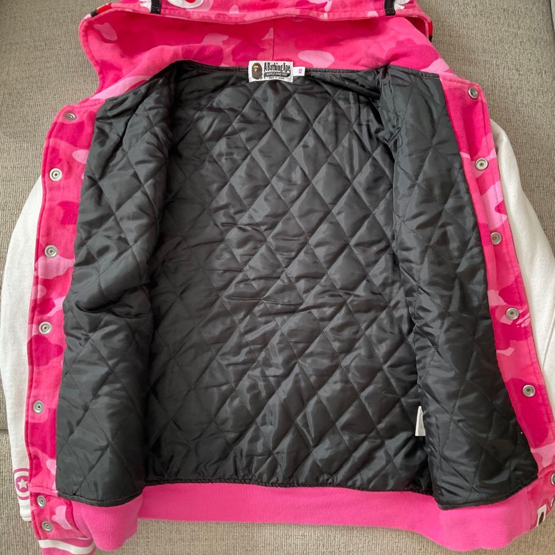 本日限定！特価！A Bathing Ape ピンク迷彩パーカー XS 正規品