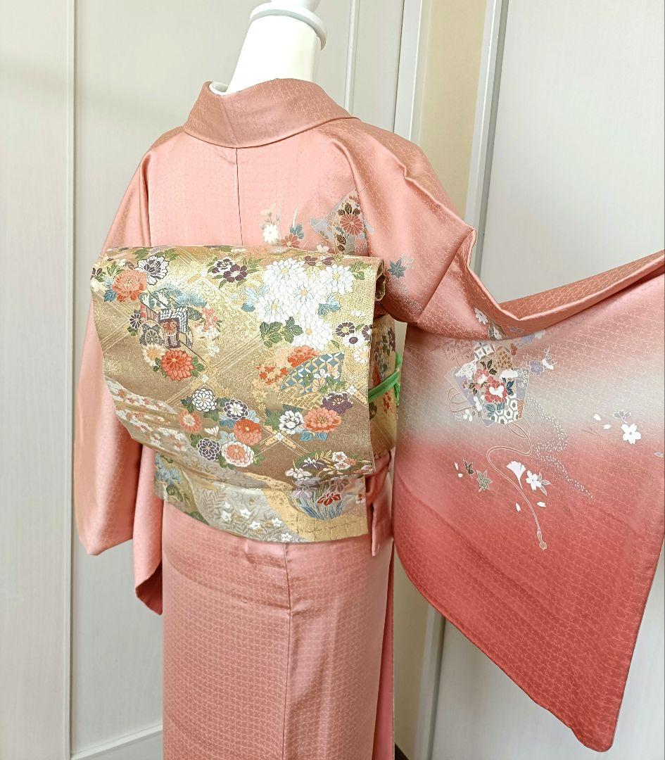 正絹訪問着　フルセット　4点　宮参り　七五三　入学式　卒業式