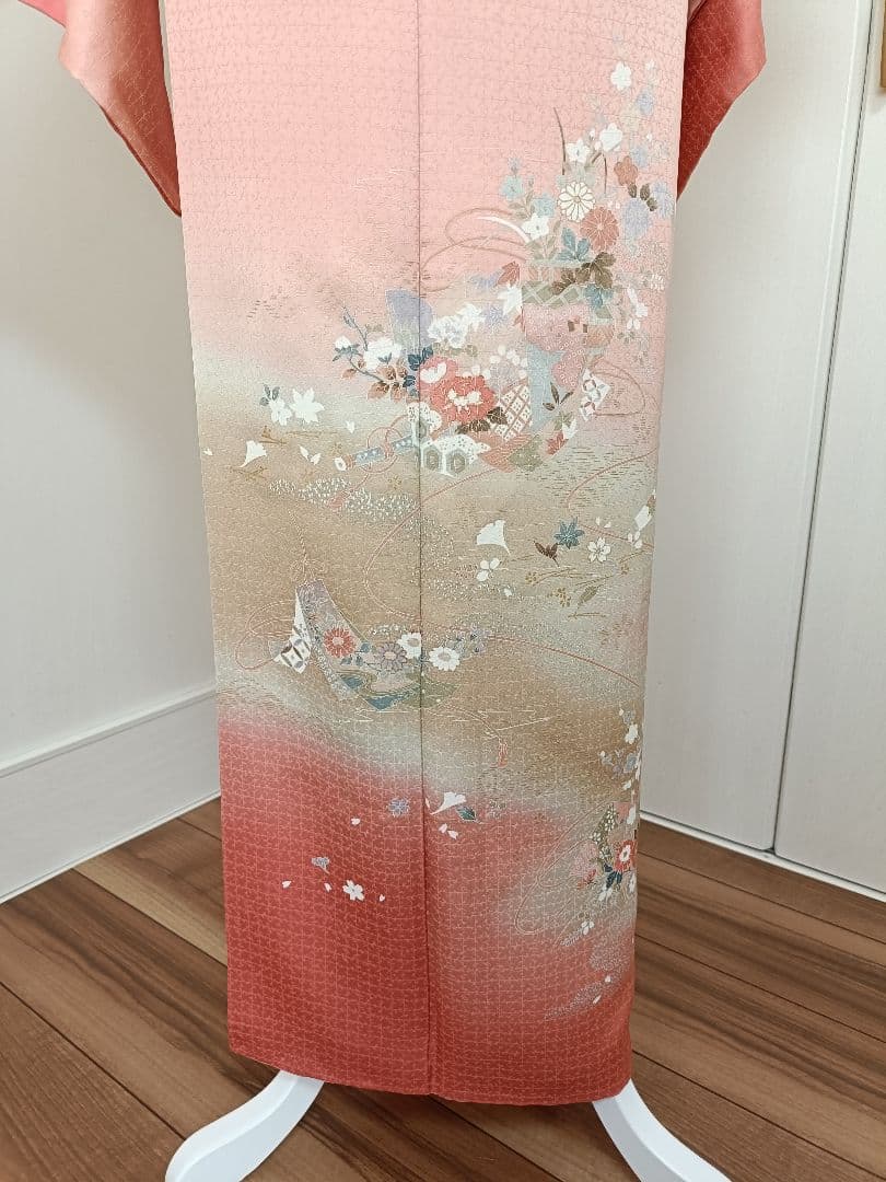 正絹訪問着　フルセット　4点　宮参り　七五三　入学式　卒業式