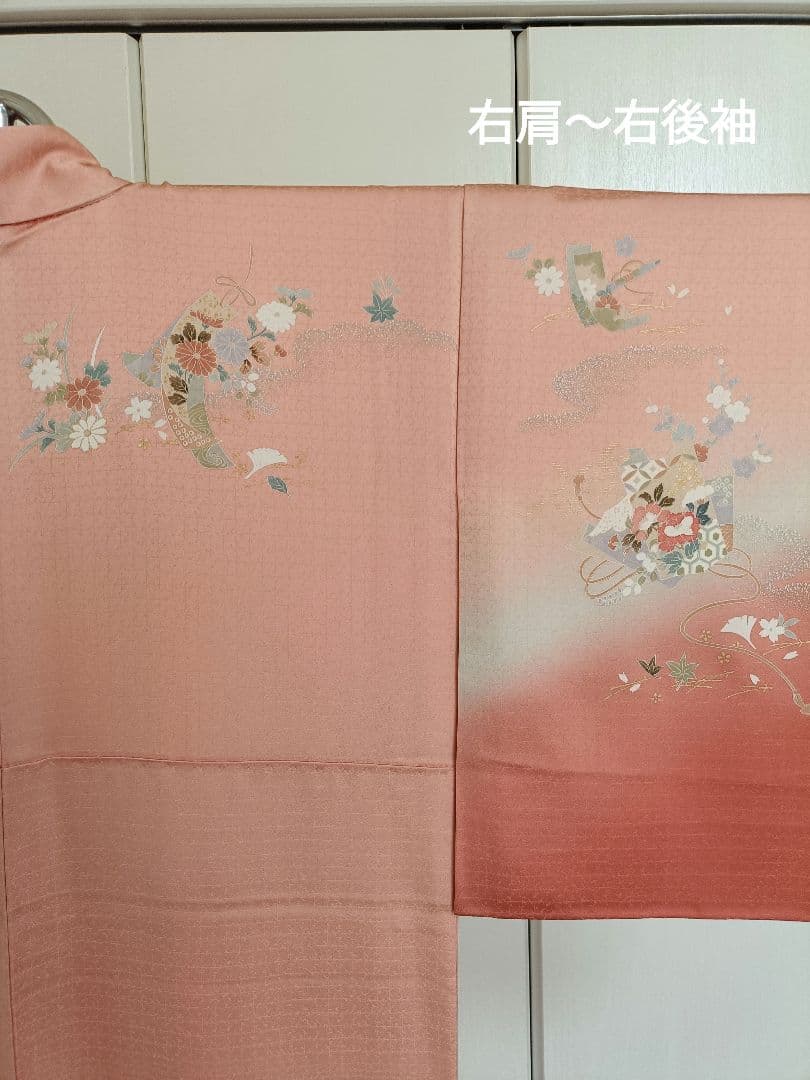 正絹訪問着　フルセット　4点　宮参り　七五三　入学式　卒業式