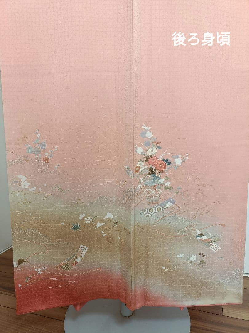 正絹訪問着　フルセット　4点　宮参り　七五三　入学式　卒業式