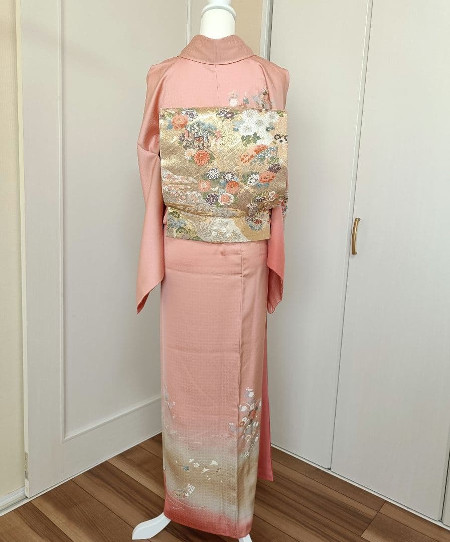 正絹訪問着　フルセット　4点　宮参り　七五三　入学式　卒業式