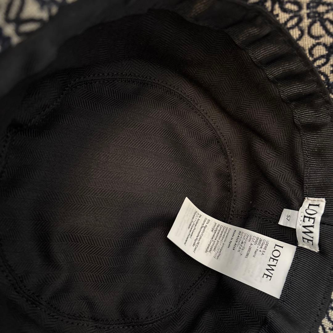 ロエベ　LOEWE バケットハット 57
