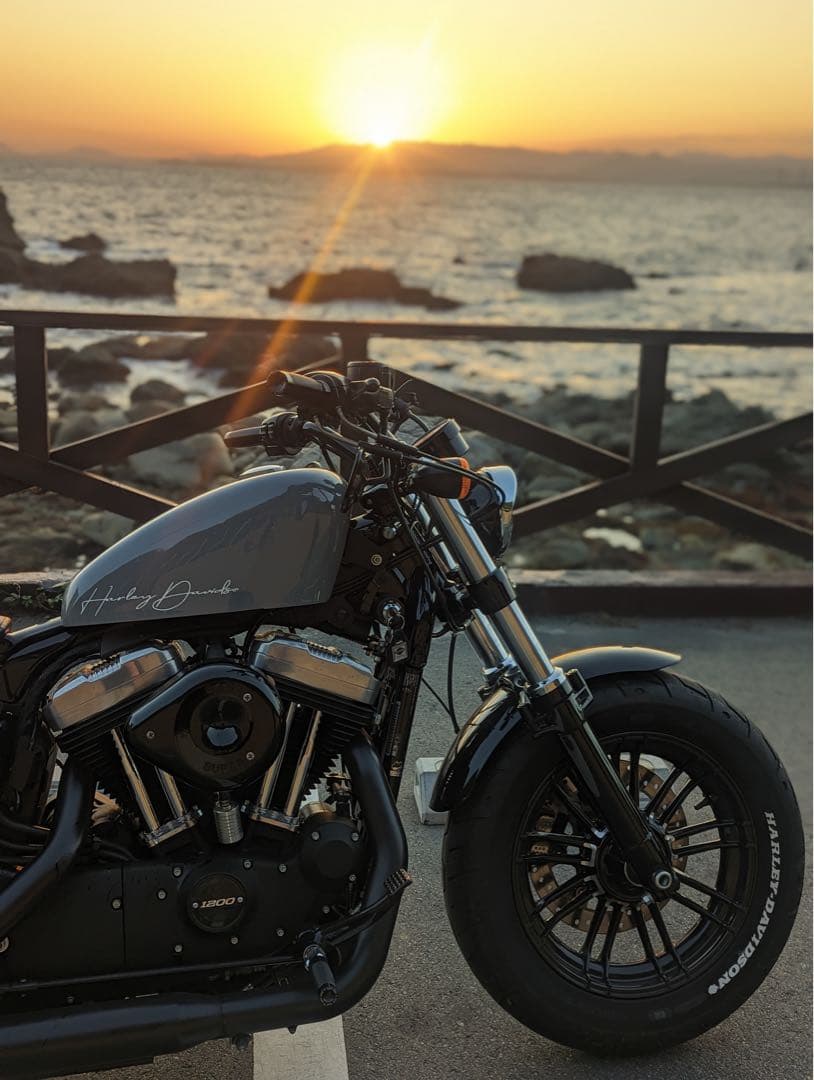 サイモンカスタムズ　タンクカバー　ハーレーダビッドソン