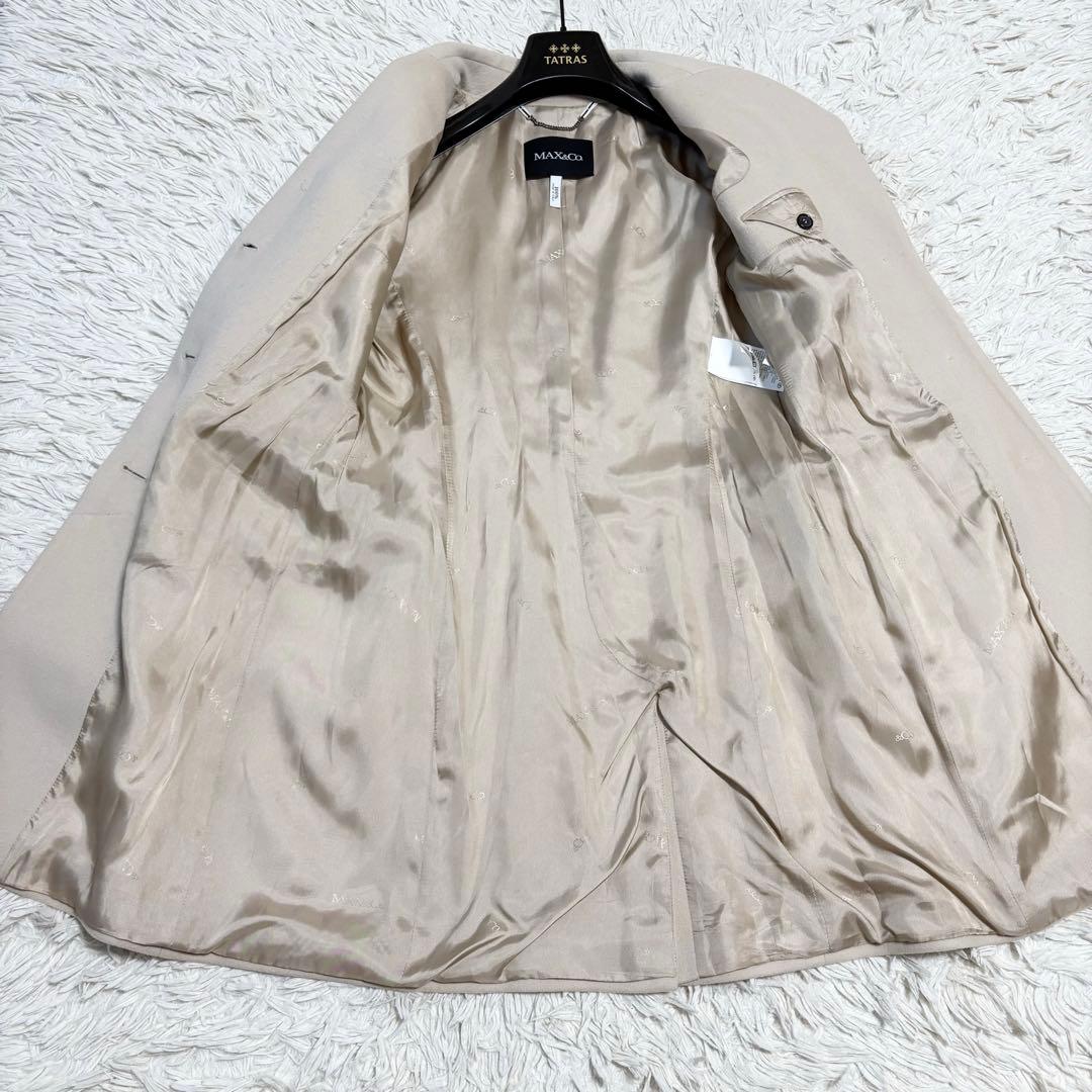 近年モデル✨美品 MaxMara MAX&Co チェスターコート カシミヤ 40