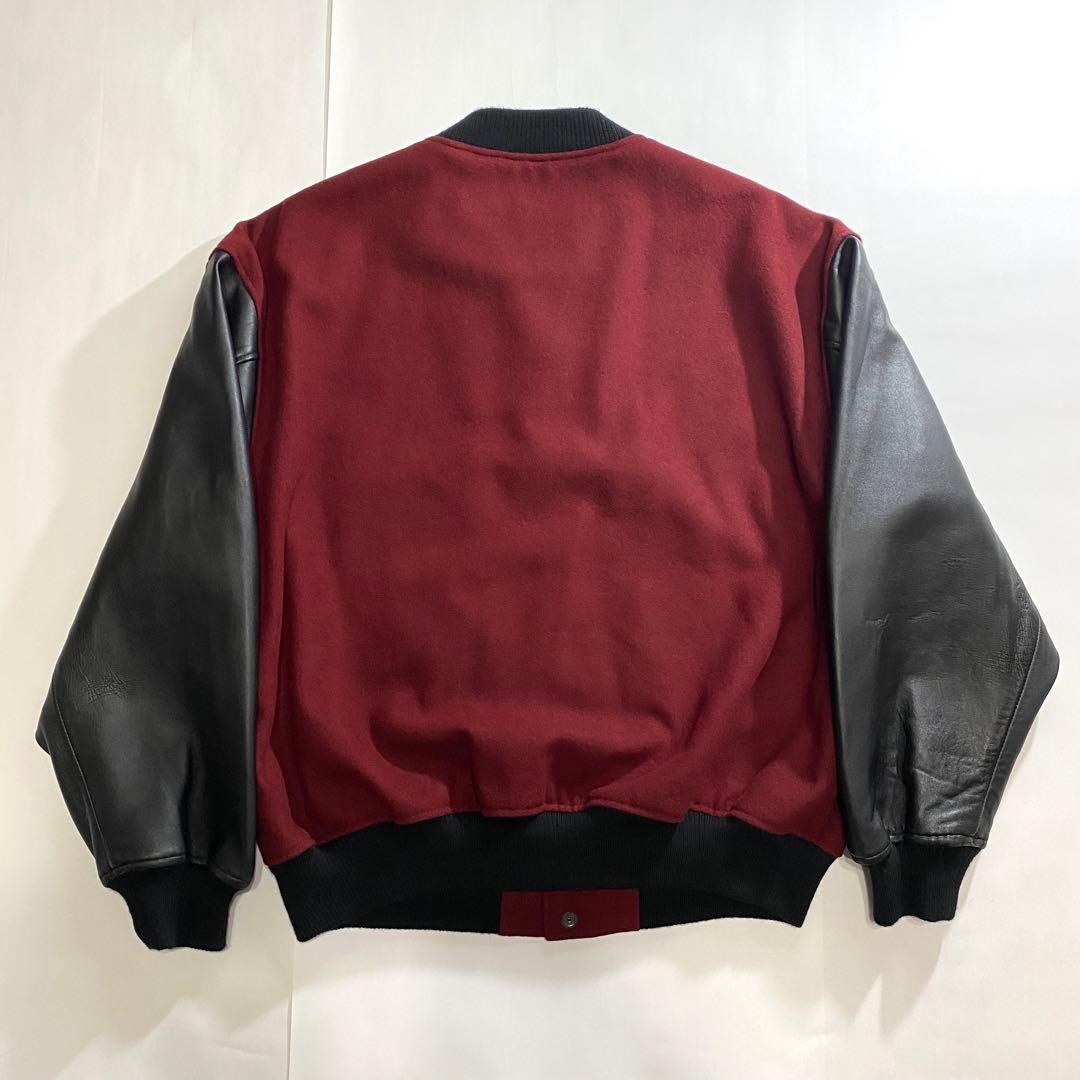 SKOOKUM スクーカム スタジャン リアルレザー ワイン エンジ ボルドー