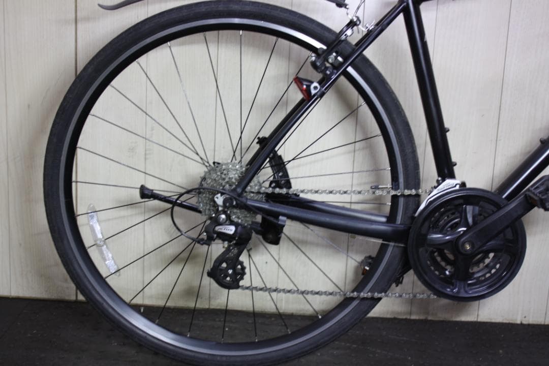 現行GIANT ESCAPE R 700C アルミ 24速 500mm 黒クロス