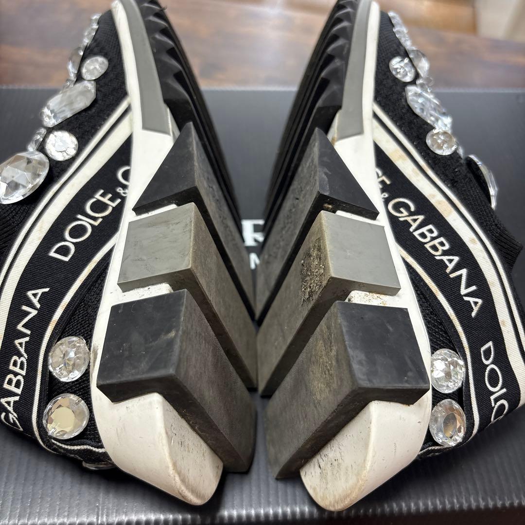 DOLCE&GABBANA サイズ22.5から23.0 キラキラスニーカー
