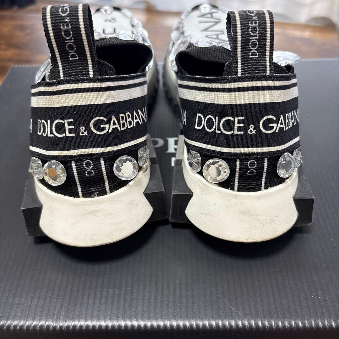 DOLCE&GABBANA サイズ22.5から23.0 キラキラスニーカー