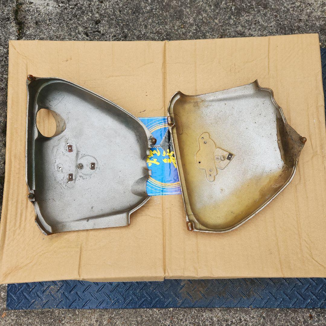 CB750four HONDA タンク、サイドカバーセット 貴重人気ゴールド