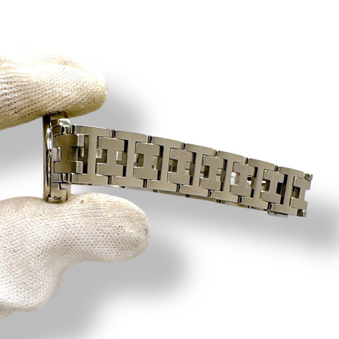 エルメス クリッパー CL4.210 Dバックル ホワイト 白 レディース 時計