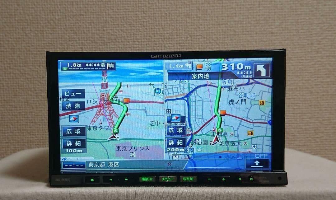 【バックカメラ付き】サイバーナビ カロッツェリア AVIC-ZH9000 完動品