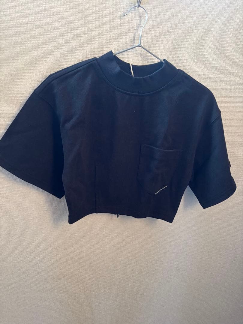 【新品】Alexander wang アレキサンダーワン クロップド丈トップス
