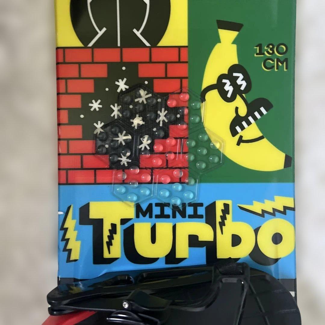 K2 スノーボード3点セット MINI Turbo 130cm