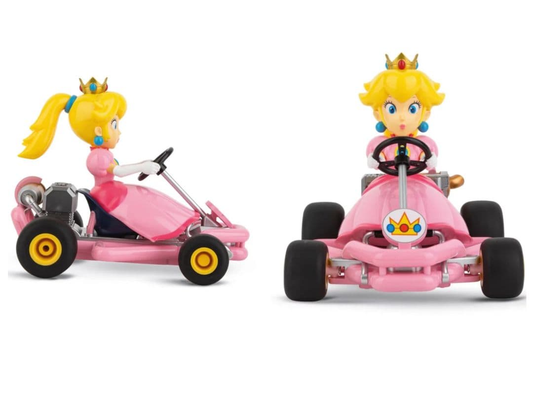 新品ラジコン マリオカート レーシングカート R/C マリオ & ピーチ姫 ２台