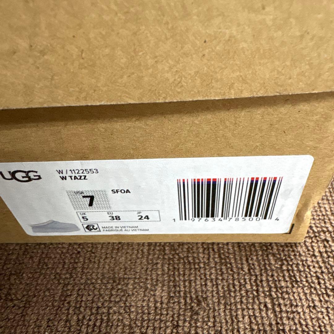 ゆ*ぴ様 新品箱あり　アグ UGG Tazz 厚底 スリッポン　24cm ブルー