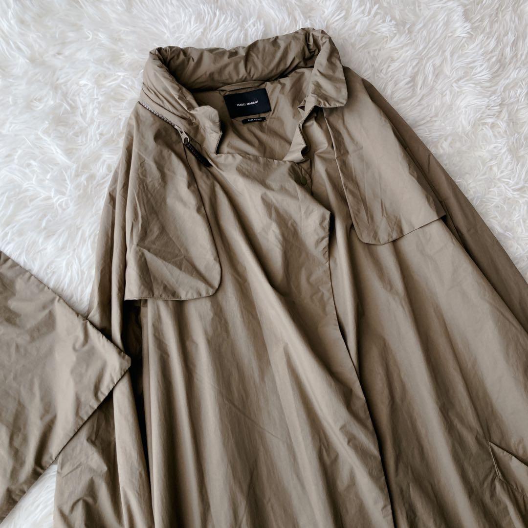 希少✨ISABEL MARANT　イザベルマラン　ナイロンコート 収納袋付