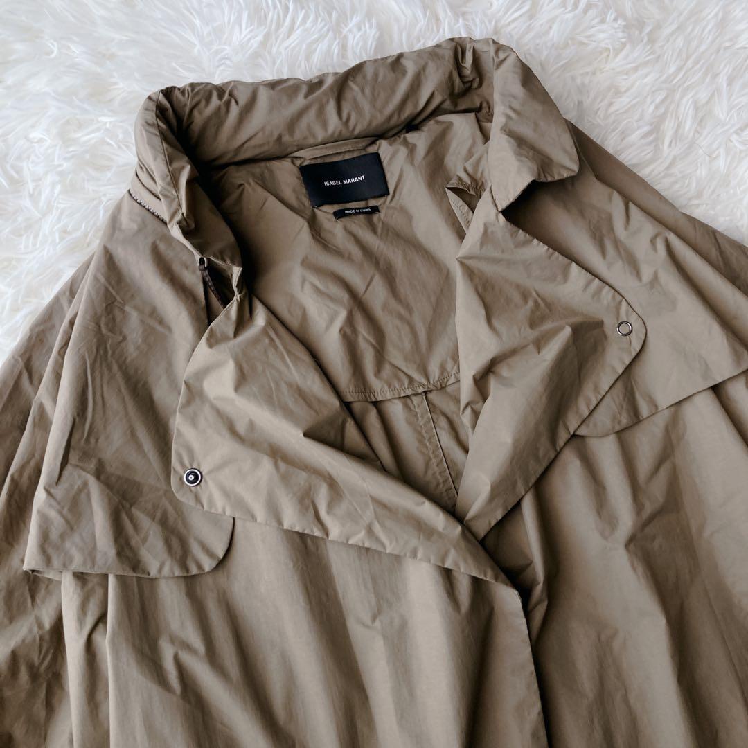 希少✨ISABEL MARANT　イザベルマラン　ナイロンコート 収納袋付