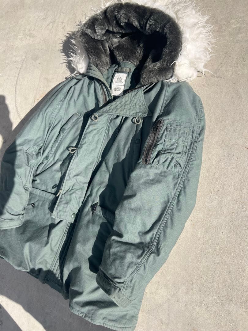 アメリカ軍 N-3B フライトジャケット 80s