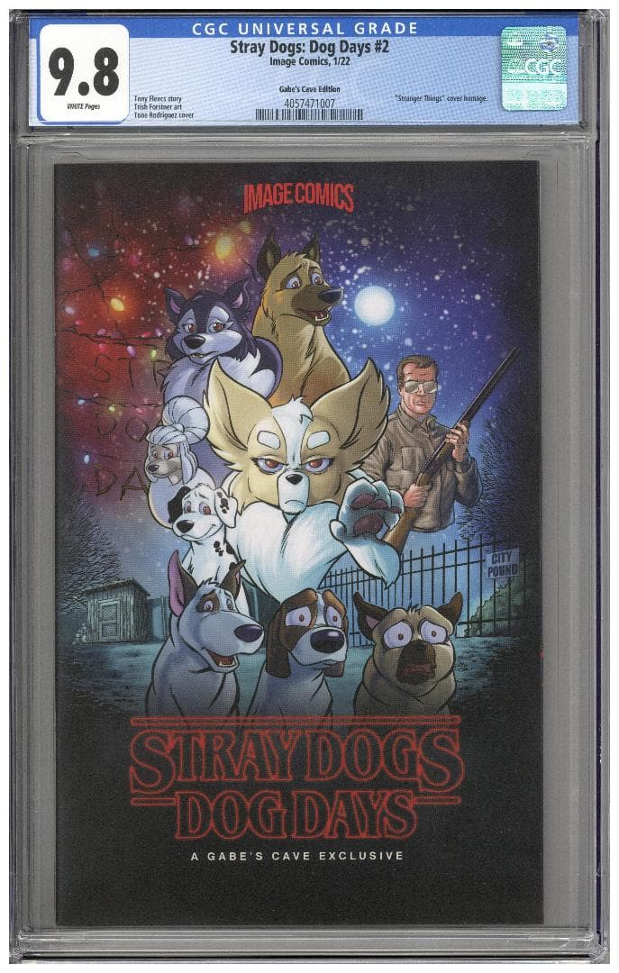 アメコミリーフ　Stray Dogs: Dog Days #2 CGC 9.8